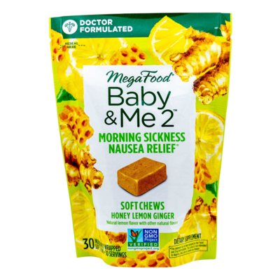 Baby & Me 2™ Morning Sickness Nausea Relief* Soft Chews 30 Chewables