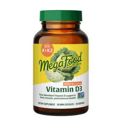 Vitamin D3 5000 IU 60 capsules