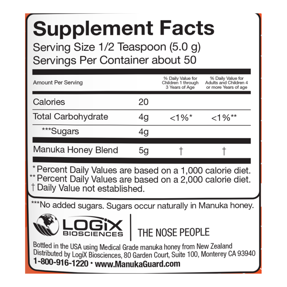 Product image for Gut Health Manuka Honey 12+ MGO 250.