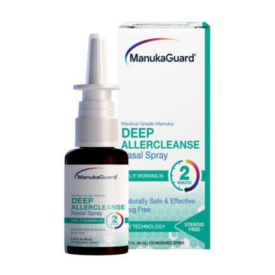 Medical Grade Manuka Honey Allercleanse Nasal Spray