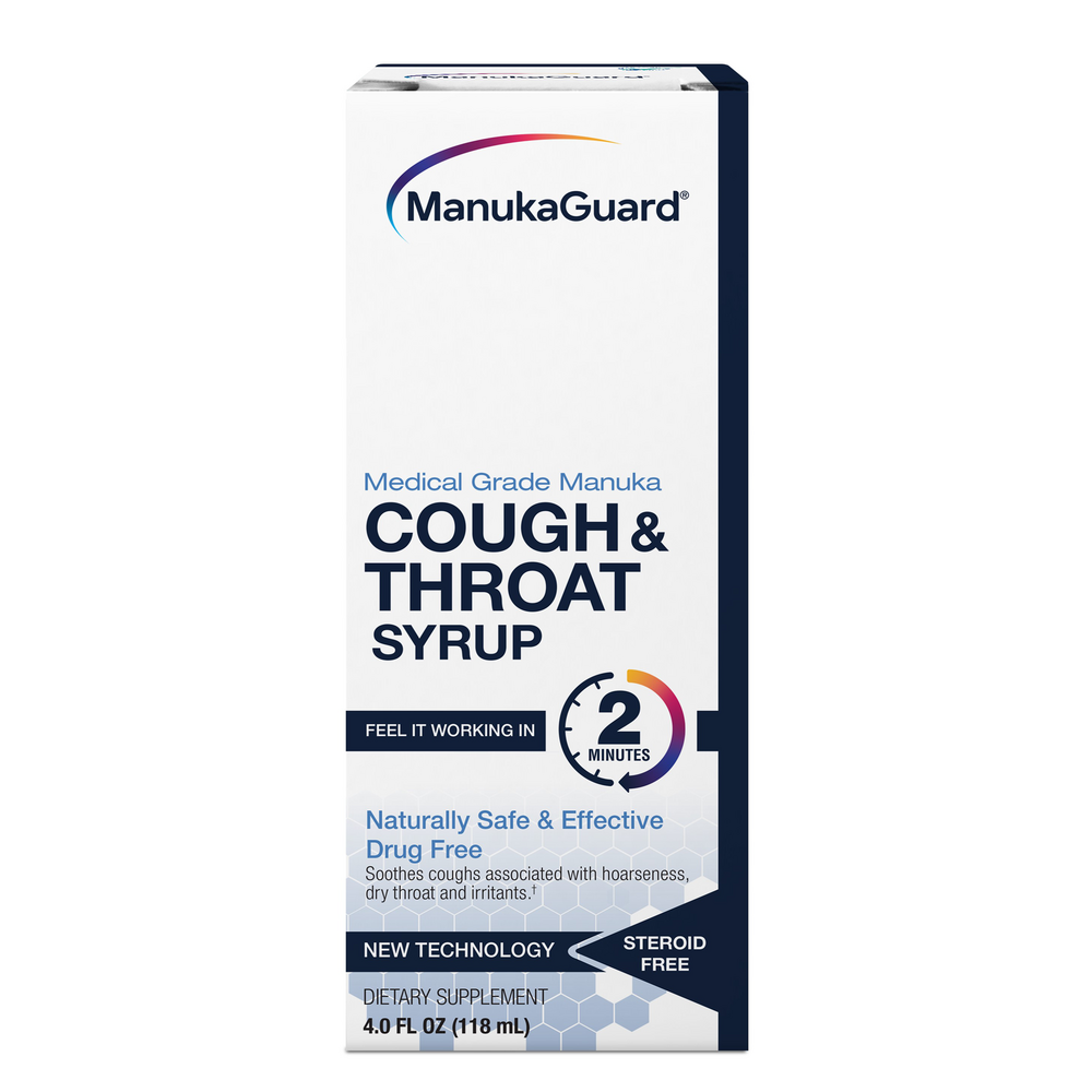 Product image for Cough &amp; Throat Syrup.
