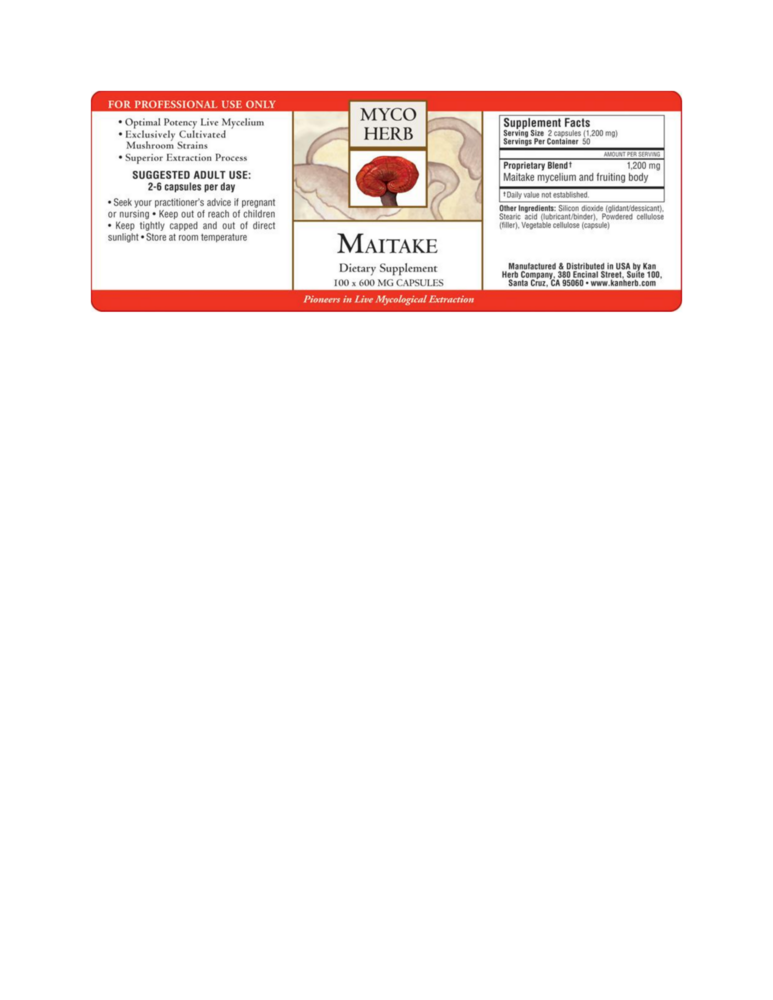 Product image for Maitake.