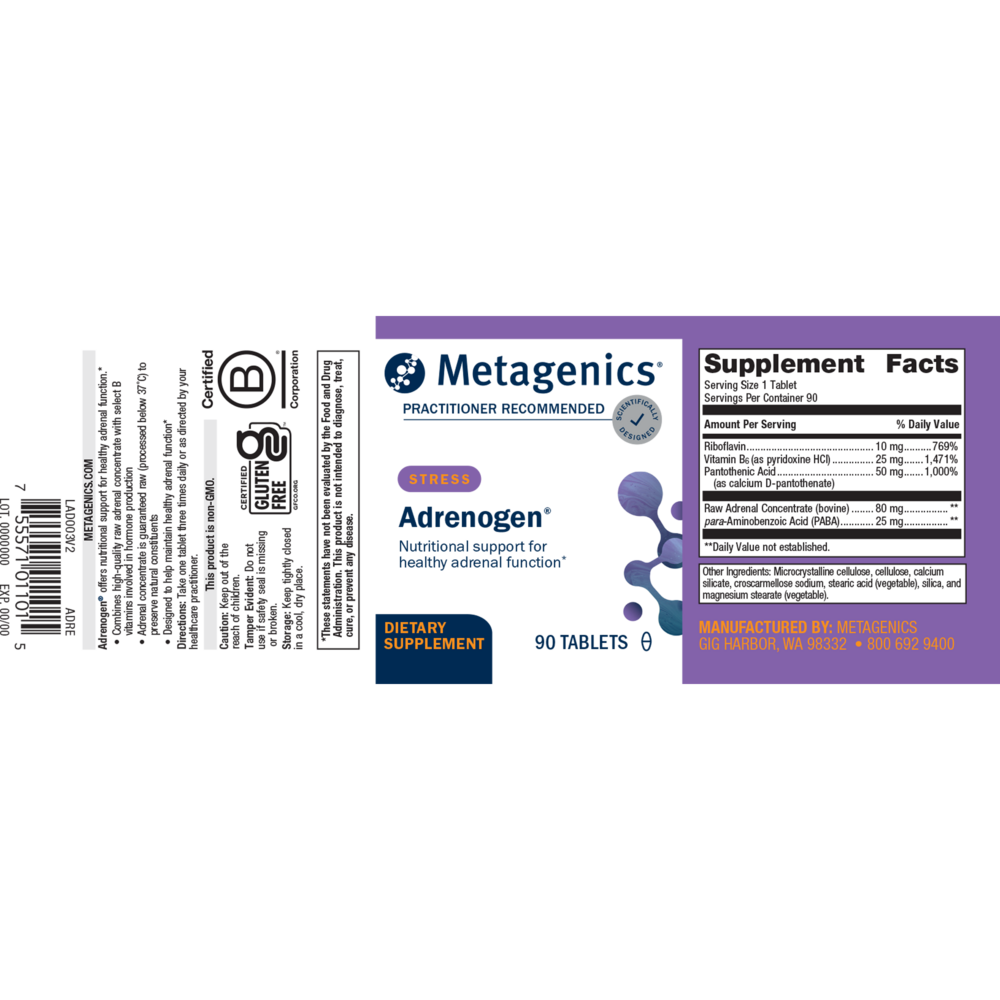 Product image for Adrenogen®.