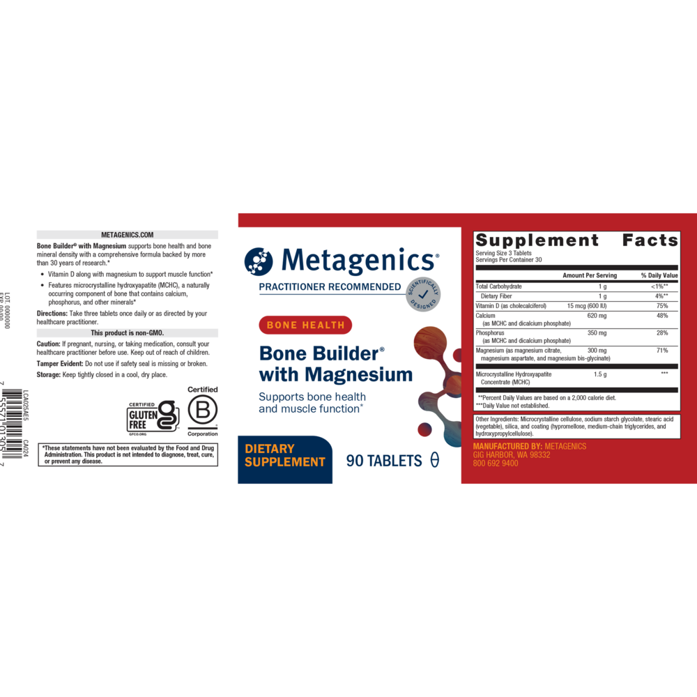 Product image for Bone Builder® with Magnesium.