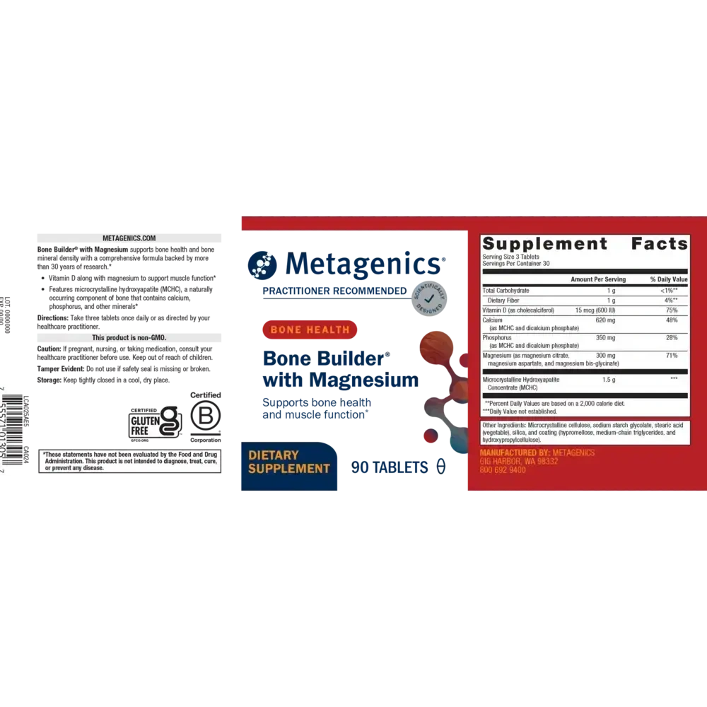 Product image for Bone Builder® with Magnesium.