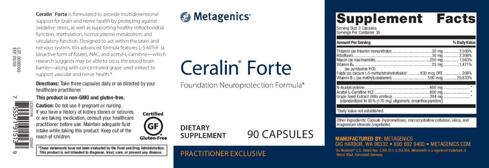 Product image for Ceralin® Forte.