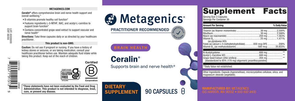 Product image for Ceralin®.