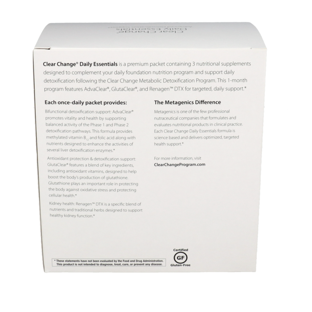 Product image for Clear Change® Daily Essentials.