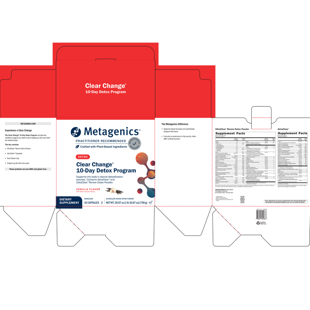 Product image for Clear Change®10-Day Detox Program Vanilla.