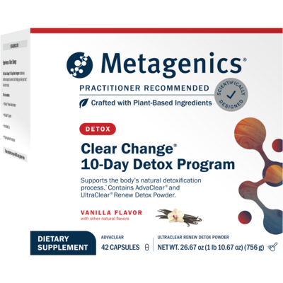 Clear Change®10-Day Detox Program Vanilla 10 Day Kit
