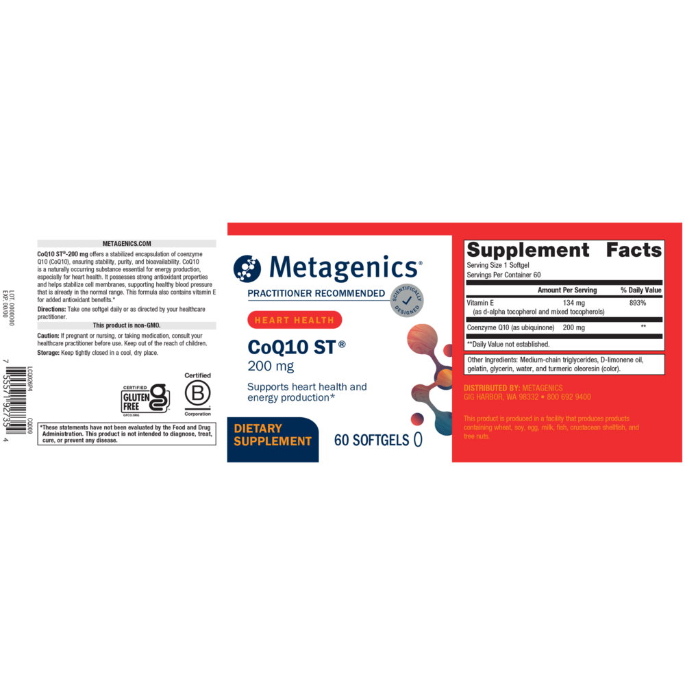 Product image for CoQ10 ST-200™.