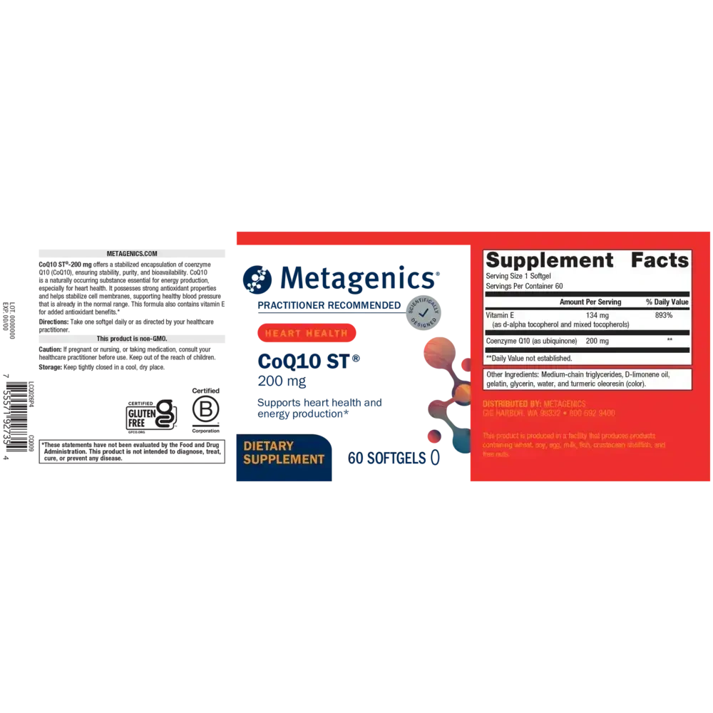 Product image for CoQ10 ST-200™.