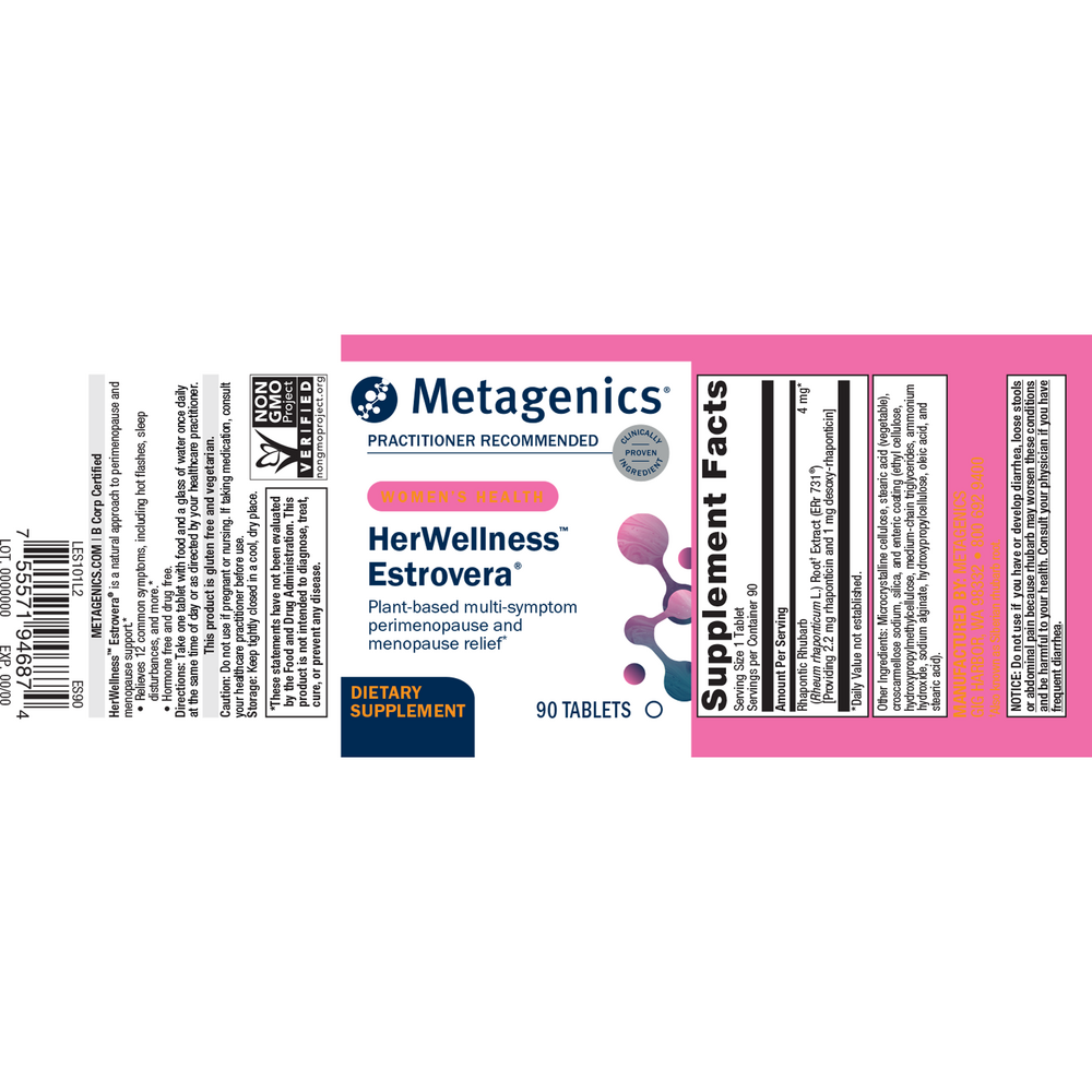 Product image for Estrovera® Menopause.