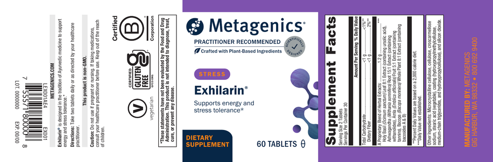 Product image for Exhilarin®.