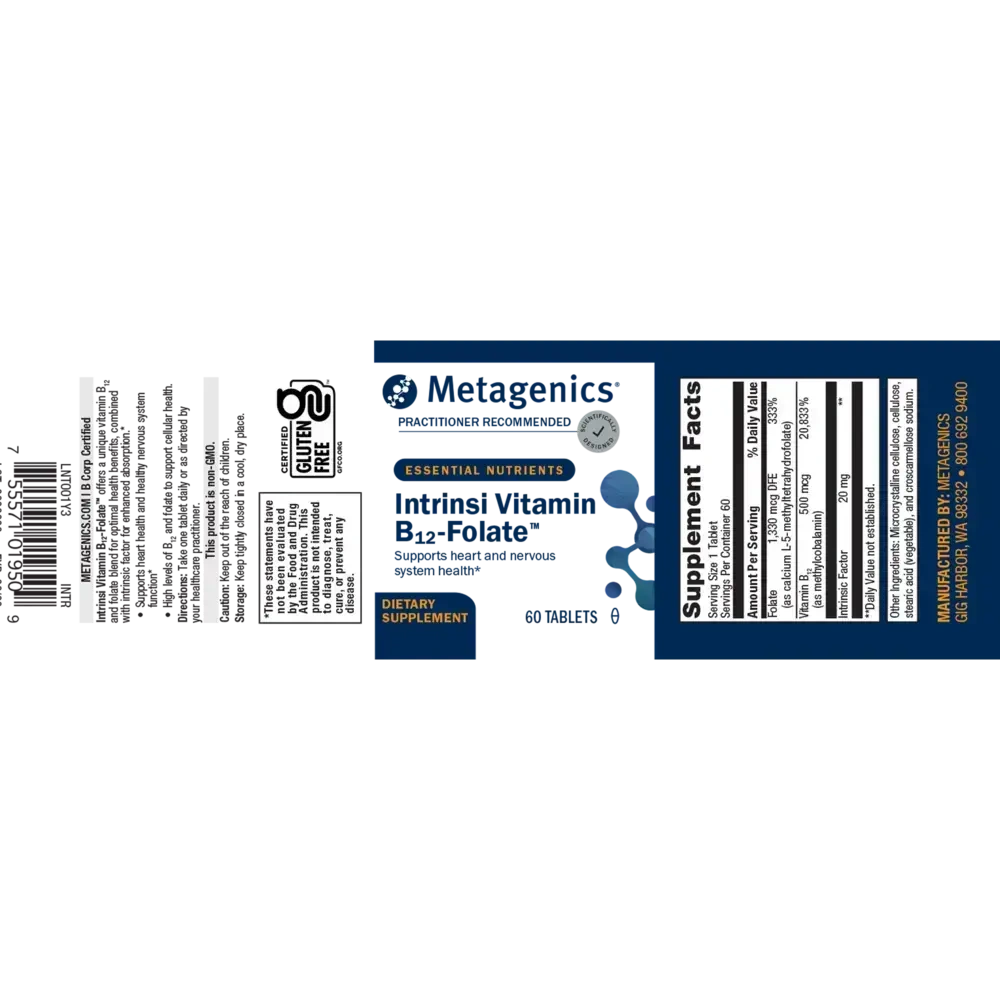 Product image for Intrinsi B12/Folate™.