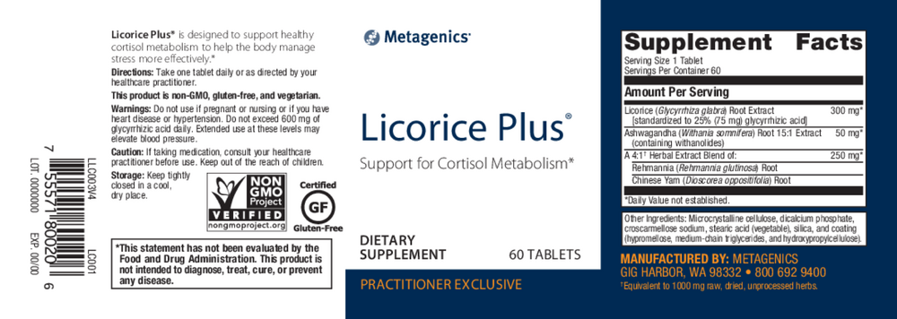 Product image for Licorice Plus®.