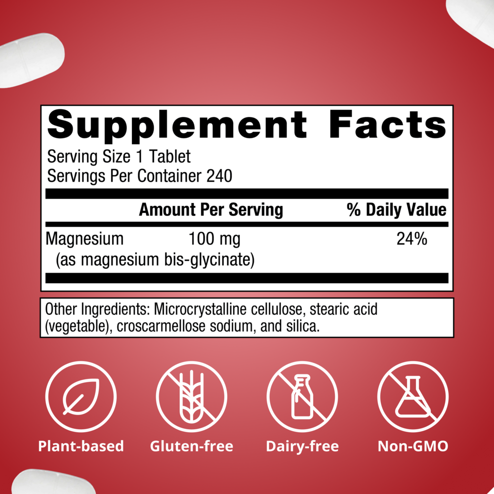 Product image for Magnesium Glycinate.