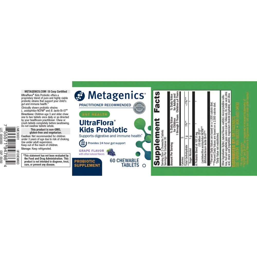 Product image for UltraFlora Kids™ Probiotic.