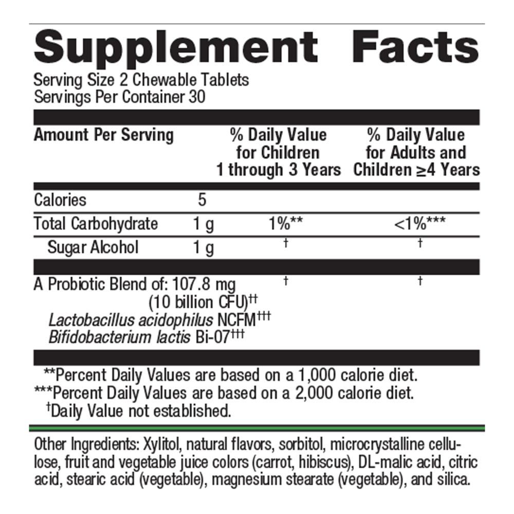 Product image for UltraFlora Kids™ Probiotic.