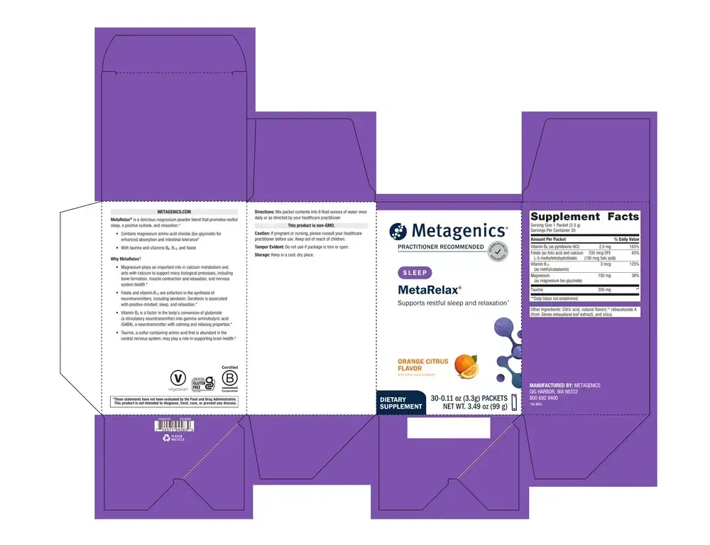 Product image for MetaRelax® - Orange Citrus.
