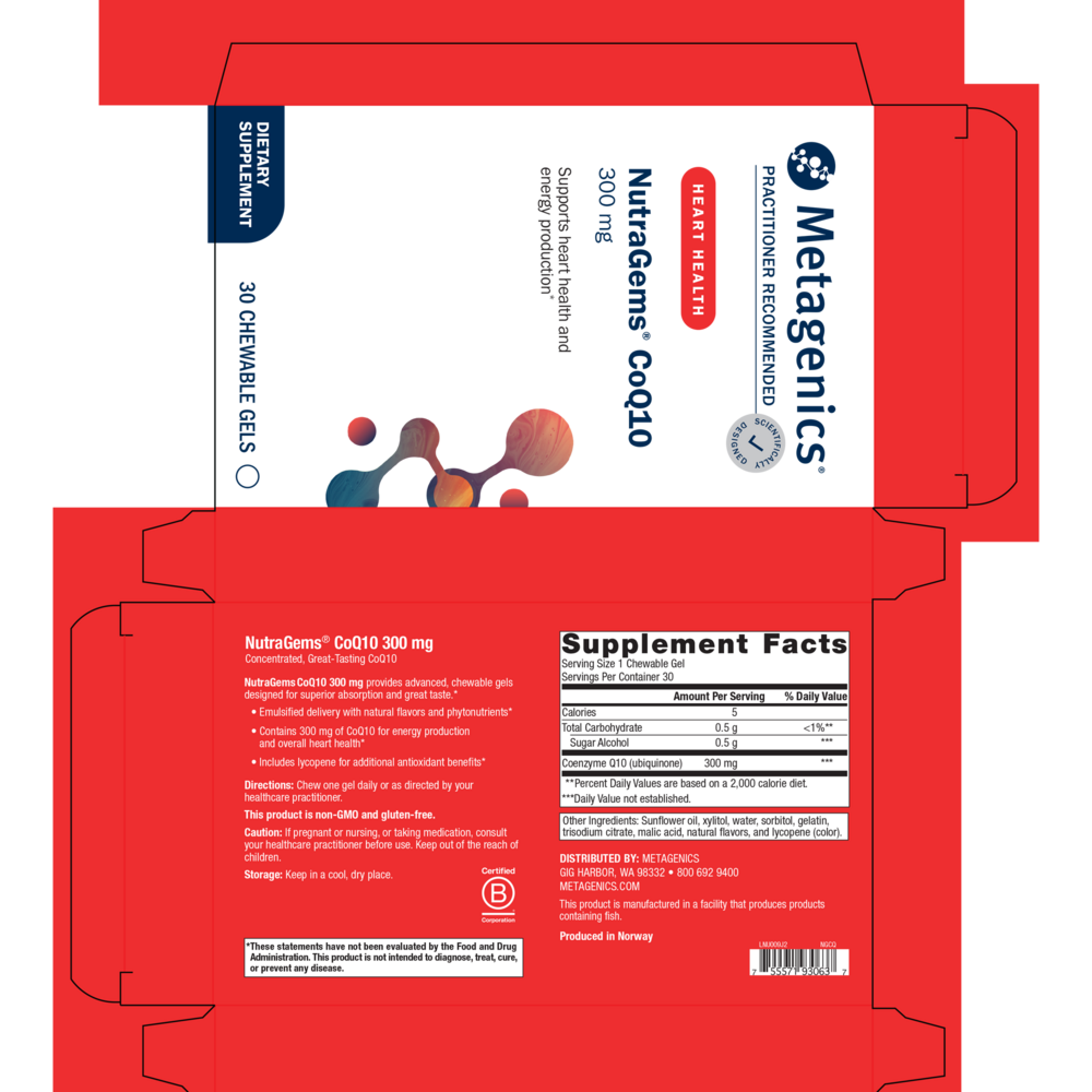 Product image for NutraGems® CoQ10 300.