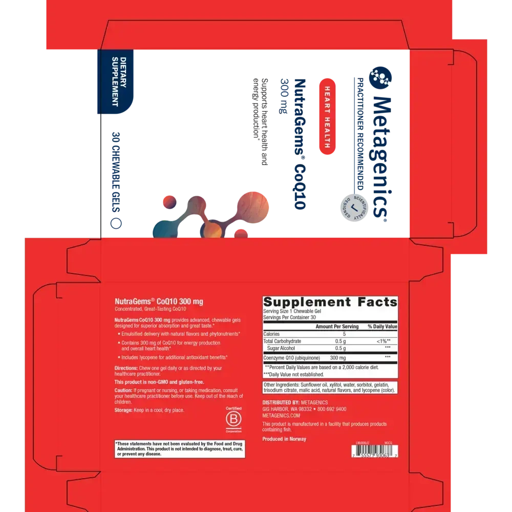 Product image for NutraGems® CoQ10 300.