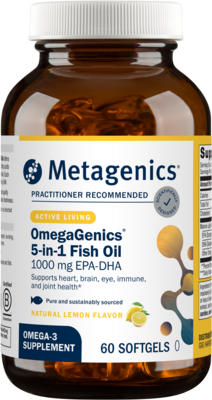 OmegaGenics 5-in-1 Fish Oil 1000 mg EPA-DHA