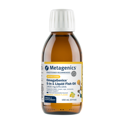 OmegaGenics® EPA-DHA 2400 Fish Oil - Lemon