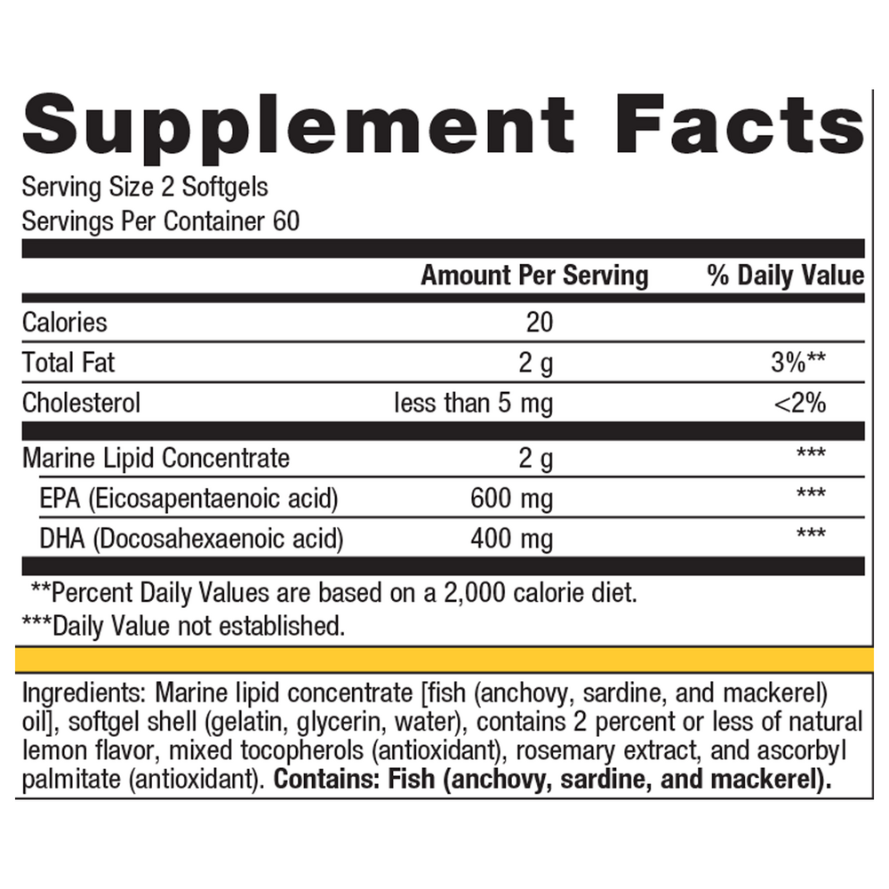 Product image for OmegaGenics® Fish Oil EPA-DHA 500mg.