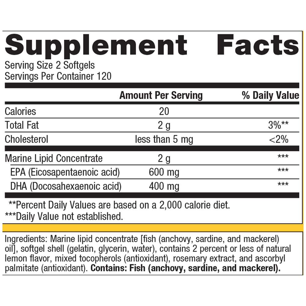Product image for OmegaGenics® Fish Oil EPA-DHA 500mg.