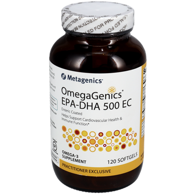 OmegaGenics® EPA-DHA 500 EC Fish Oil 120 Softgels