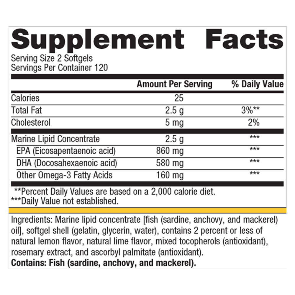 Product image for OmegaGenics® EPA-DHA 720 Fish Oil.