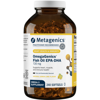 OmegaGenics® EPA-DHA 720 Fish Oil 240 Softgels