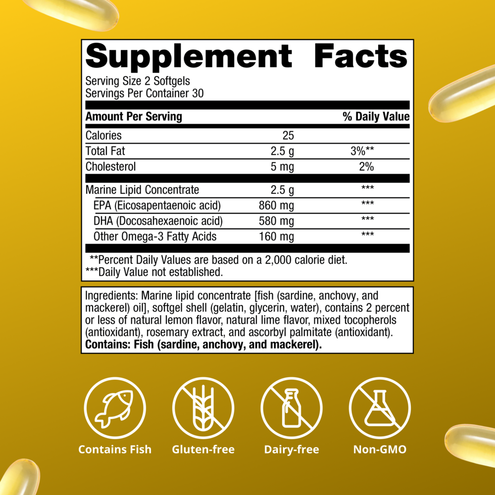 Product image for OmegaGenics® EPA-DHA 720 Fish Oil.