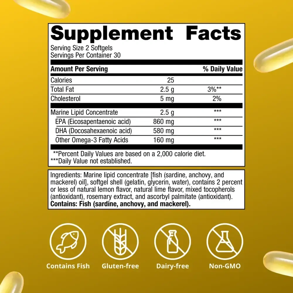 Product image for OmegaGenics® 3-in-1 Fish Oil 720 mg EPA-DHA.