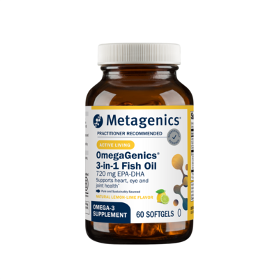 OmegaGenics® EPA-DHA 720 Fish Oil 60 Softgels