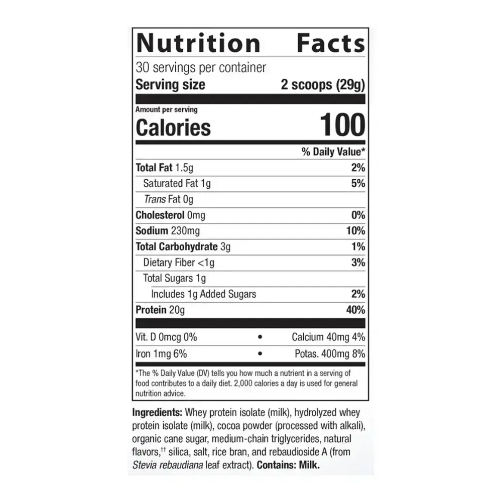 Product image for Perfect Protein® Whey, Chocolate.
