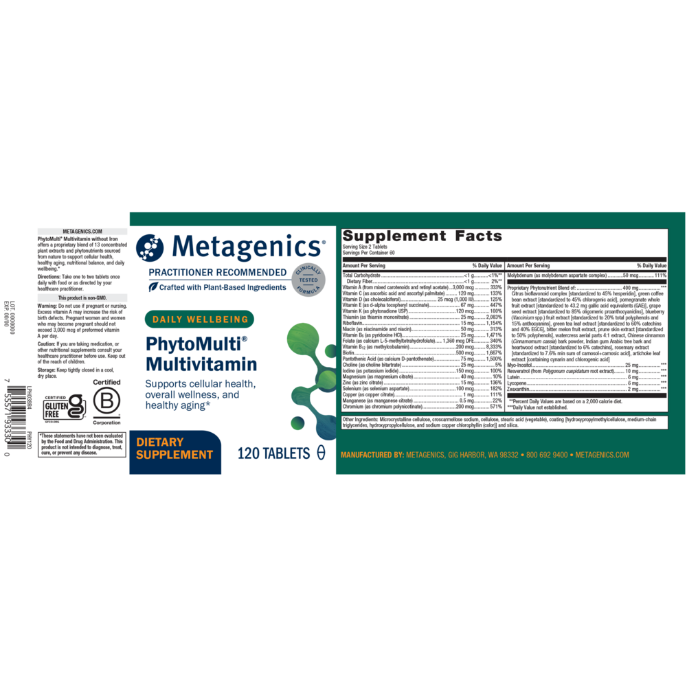 Product image for PhytoMulti® Multivitamin.