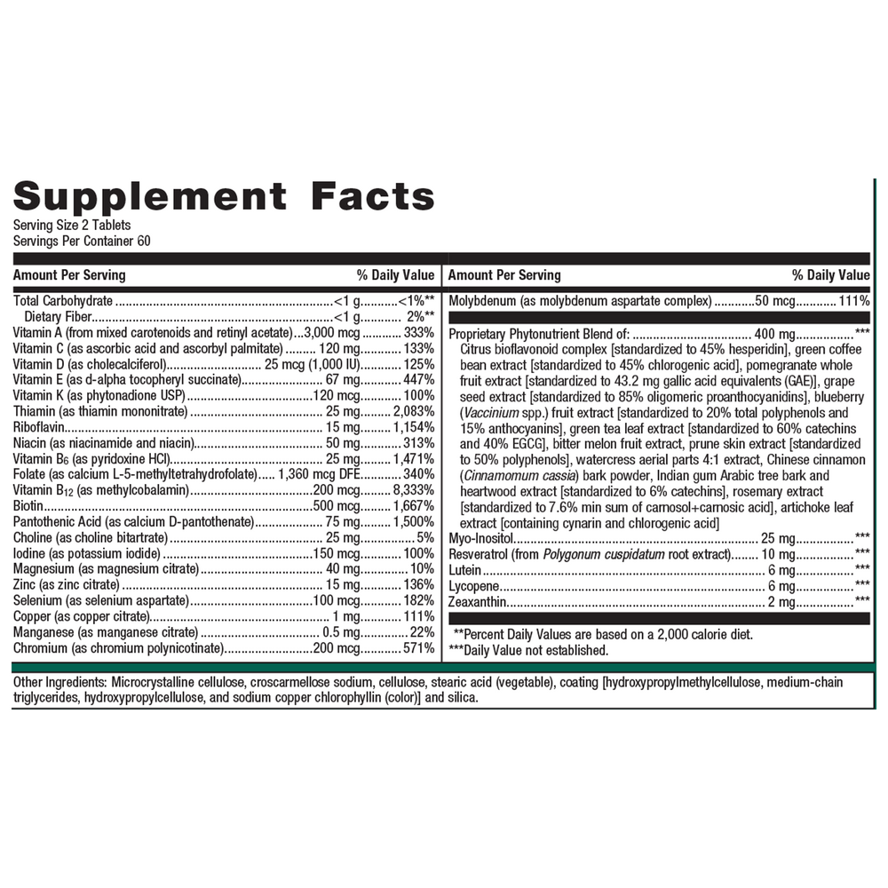 Product image for PhytoMulti® Multivitamin.