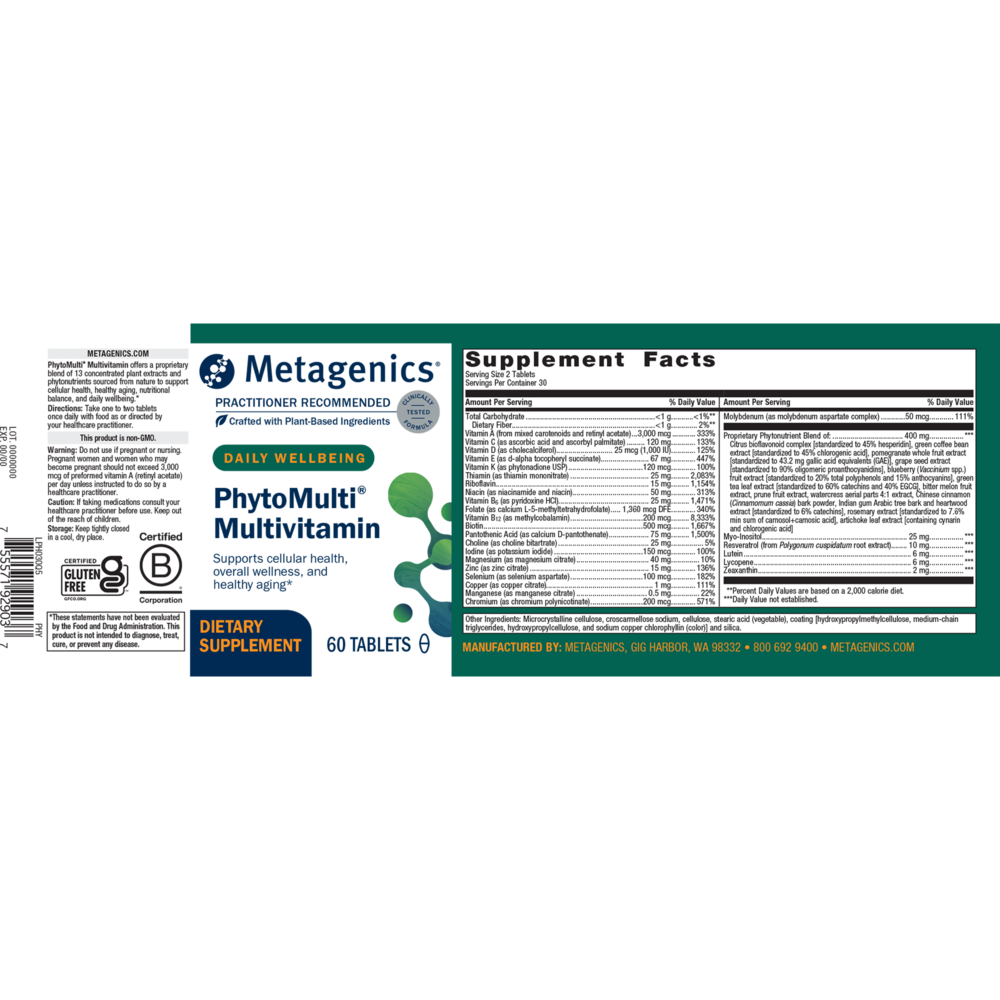 Product image for PhytoMulti® Multivitamin.