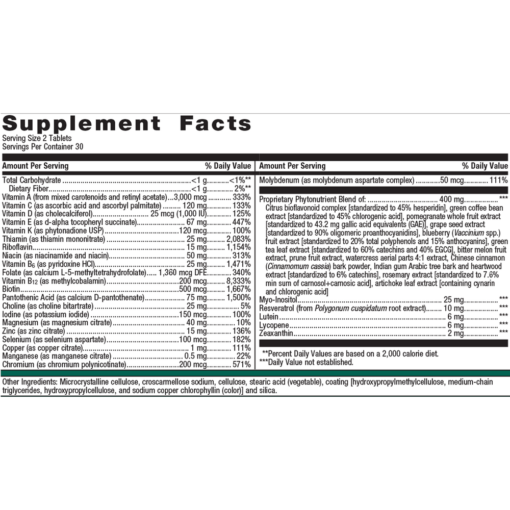 Product image for PhytoMulti® Multivitamin.