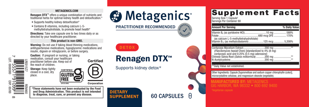 Product image for Renagen™ DTX.