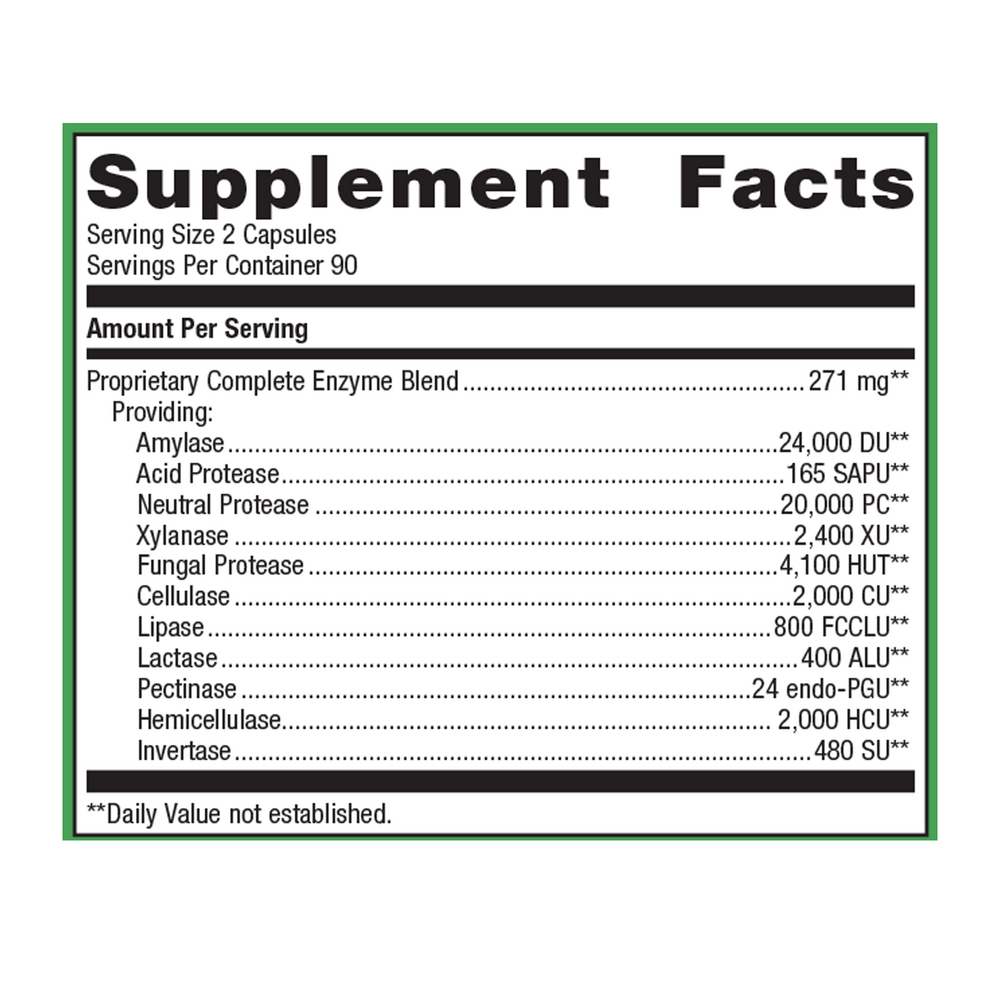 Product image for SpectraZyme Complete Enzymes.