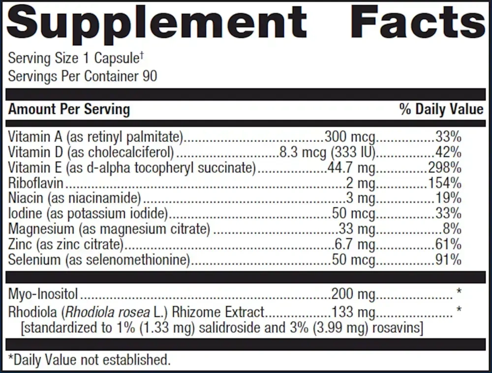 Product image for Thyrosol® Capsules.