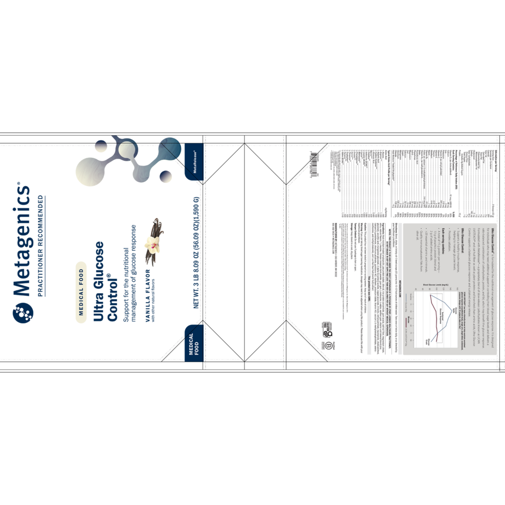 Metagenics Ultra Glucose Control®, Vanilla Emerson Ecologics