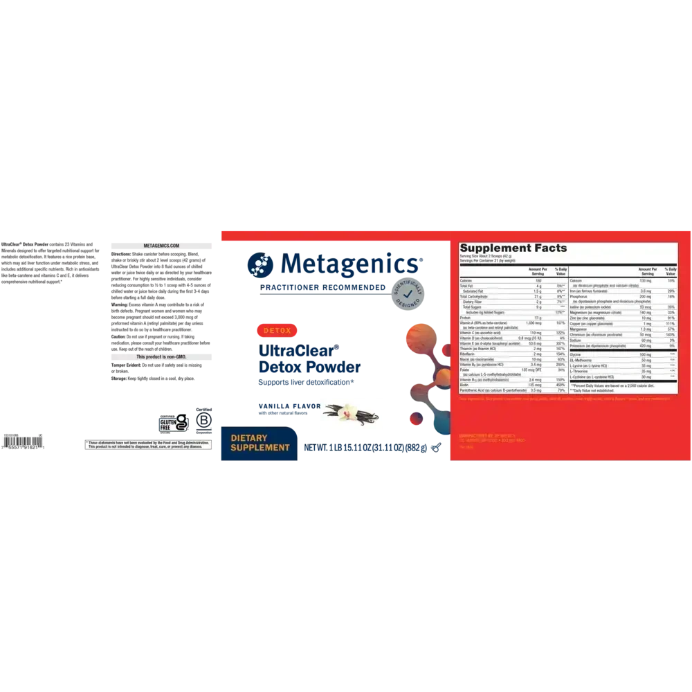 Product image for UltraClear®, Vanilla.