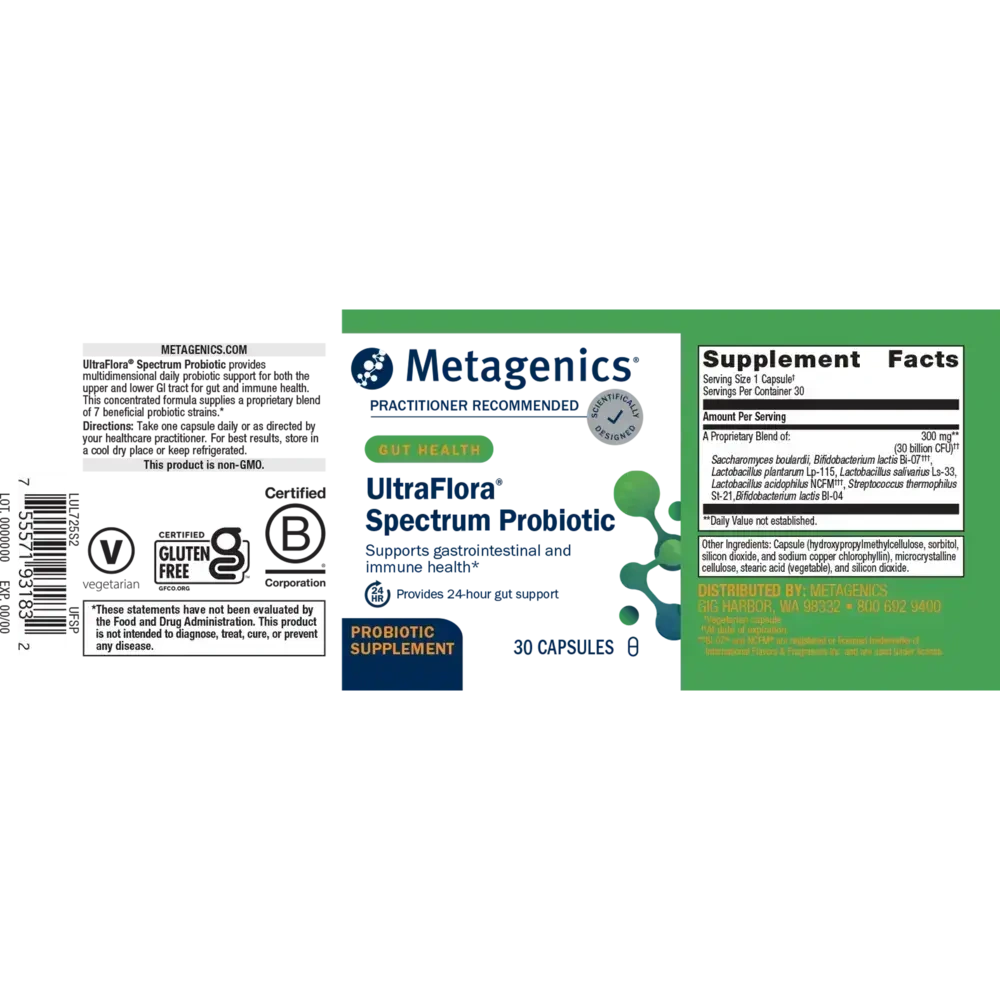 Product image for UltraFlora® Spectrum Probiotic.