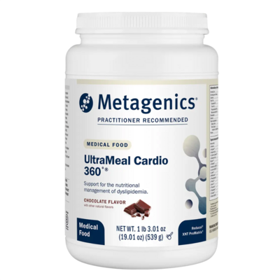 UltraMeal Cardio 360°® Pea & Rice Protein, Chocolate 539 Grams