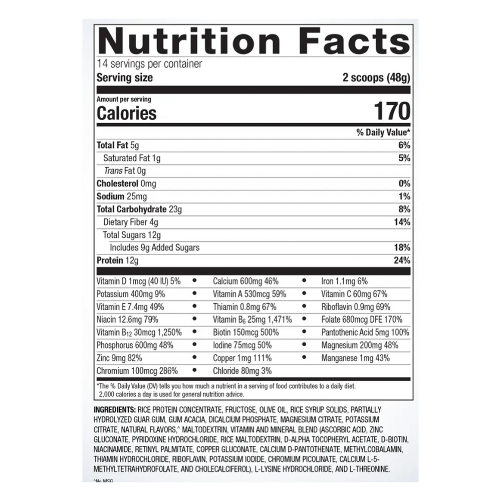 Product image for Essential Nutrition Shake Vanilla.