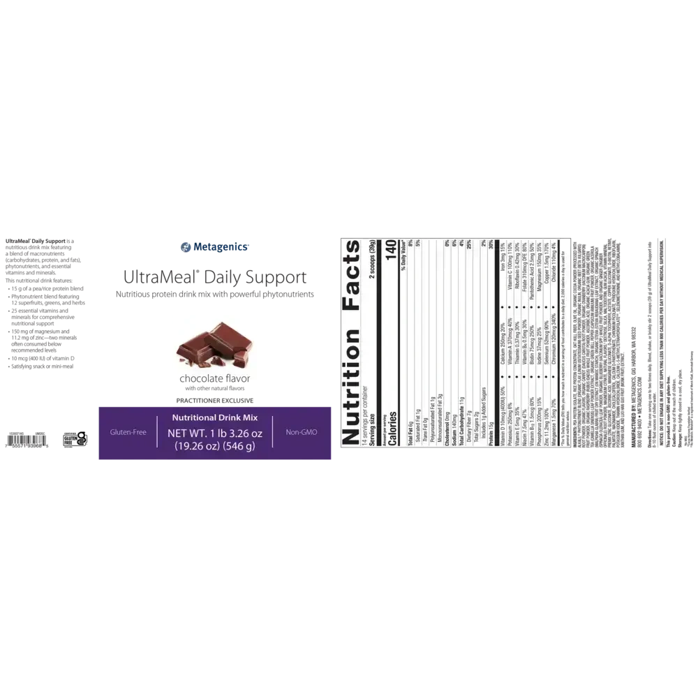 Product image for Power Nutrition Shake, Chocolate.